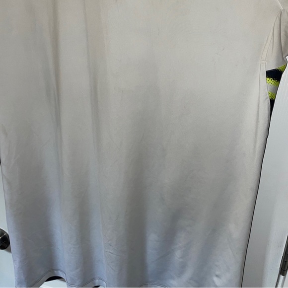 Nike Mobility Fade Stripe Golf Polo White Mens XXL,white, Green, Black, EUC - Picture 11 of 11